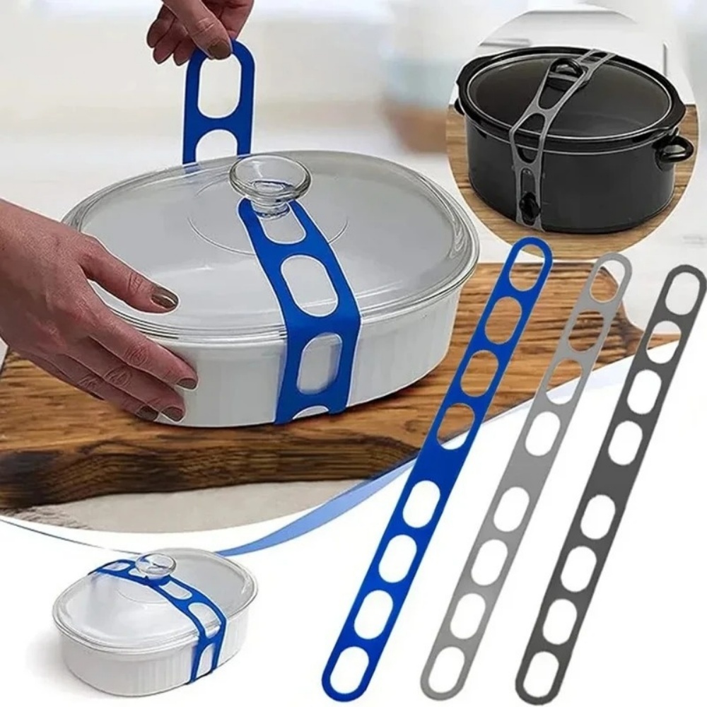 Camping Cooking Organizer - Sangle de maintien universelle réutilisable en