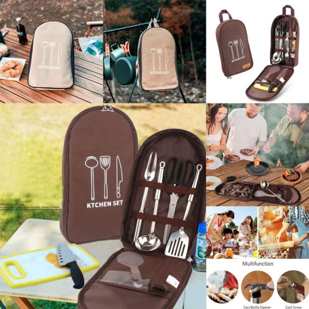 Camping Cooking Container - Sac de rangement pour ustensiles de