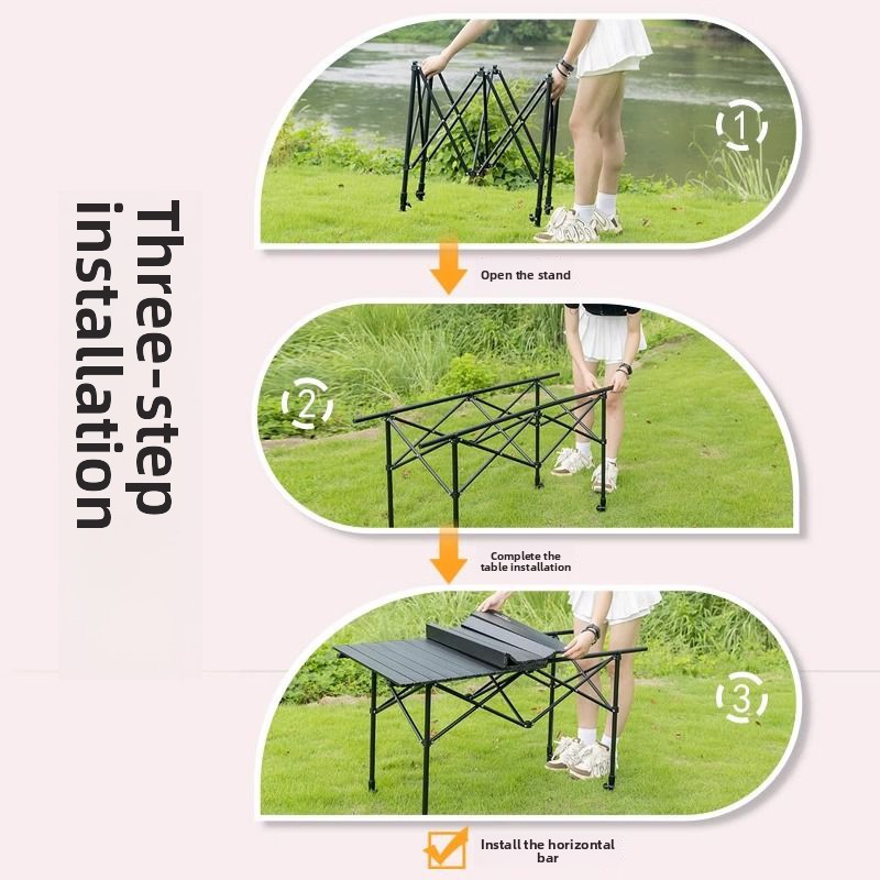 Table de pique-nique portable  - Camping Cooking Table avis et prix
