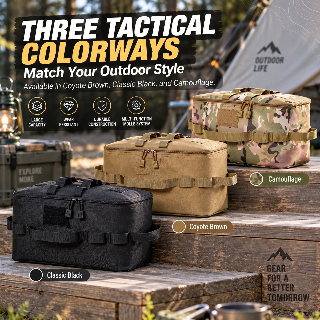 Sac de rangement multifonction - Camping Cooking Organizer avis et prix