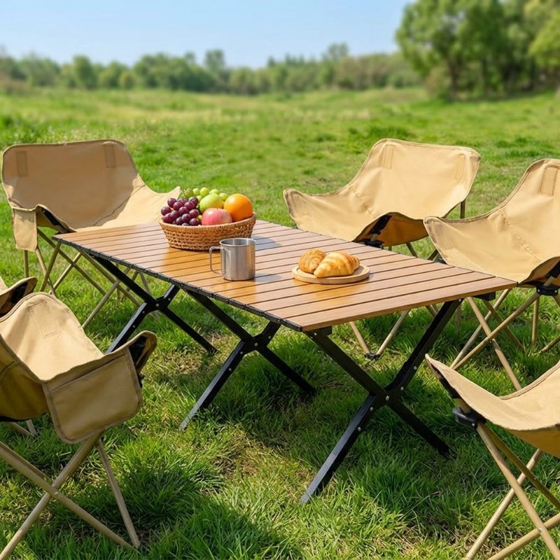 Table pliante portable pour ro - Camping Cooking Table avis et prix