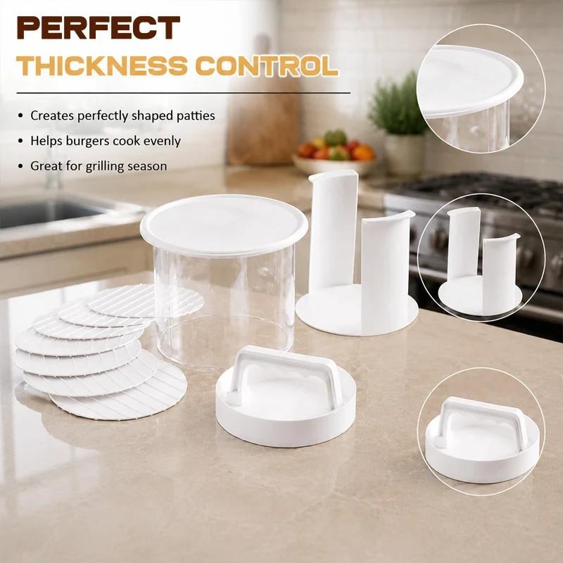 Presse à hamburgers multicouch - Camping Cooking Container avis et prix